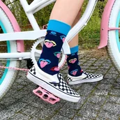 Skarpetki męskie - śmieszne skarpetki w kolorowe Języki - miniaturka - grafika 1