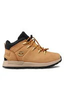 Buty dla chłopców - Timberland Trzewiki Sprint Trekker Mid TB0A2F392311 Brązowy - miniaturka - grafika 1