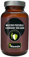 Witaminy i minerały - Hanoju mleczko pszczele + żeń-szeń 500mg 90 kapsułek - miniaturka - grafika 1