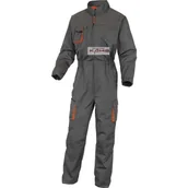 Odzież robocza - Delta Plus Kombinezon roboczy mach2 z poliestru/bawełny kolor czarno-szary rozmiar 3XL M2CO2NO3X M2CO2NO3X - miniaturka - grafika 1
