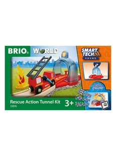 Brio Wóz strażacki "Smart Tech Sound" - 3+ - Pociągi dla dzieci - miniaturka - grafika 1