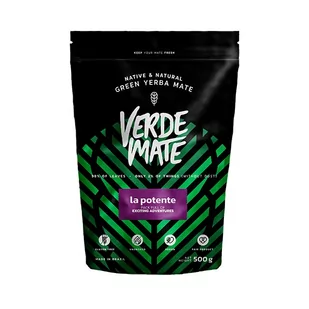 Mate Green Verde Mate Yerba Verde La Potente 0,5kg 4561-uniw - Yerba Mate - miniaturka - grafika 1