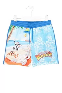 Disney Looney Tunes Szorty kąpielowe, granatowe, 9/10A Chłopiec - Kąpielówki dla chłopców - miniaturka - grafika 1