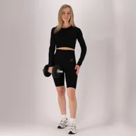 Koszulki sportowe damskie - Damski top sportowy Długie rękawy - miniaturka - grafika 1