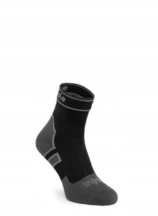 Bridgedale Skarpety Bridgedale StormSock Lt Ankle - black/grey 44 - 47 - Skarpety termoaktywne - miniaturka - grafika 1