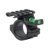 Amunicja i osprzęt ASG - Vector Optics - Szyna akcesoryjna Picatinny do lunety z poziomicą - 30 mm - SCACD-07 - miniaturka - grafika 1