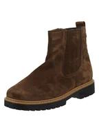 Botki damskie - Gabor Skórzane sztyblety w kolorze brązowym - miniaturka - grafika 1