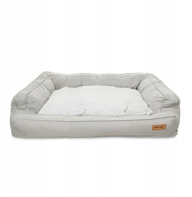 Legowisko dla psa, jasnoszare, 95*72*22cm, z zamkiem