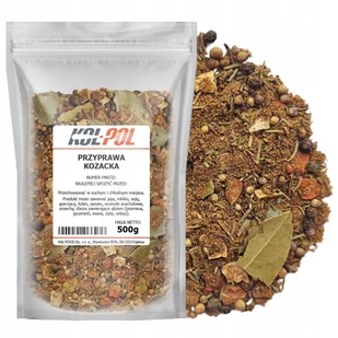 PRZYPRAWA KOZACKA 500g Aromatyczna mieszanka ziół do mięs grilla Kol-Pol - Przyprawy i zioła sypkie - miniaturka - grafika 1