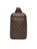 Nerki - Guess Saszetka HMMILO P5226 Brązowy - miniaturka - grafika 1