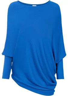 Swetry damskie - Sweter oversize z asymetrycznym dołem - bonprix - grafika 1
