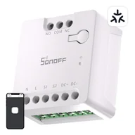 Systemy inteligentnych domów - Sonoff Przełącznik WiFi MINI-D Matter (AC/DC 12-48V, styk bezpotencjałowy) - miniaturka - grafika 1