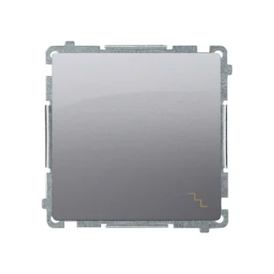 Berker schodowy Kontakt-Simon Basic inox - Gniazdka elektryczne - miniaturka - grafika 2