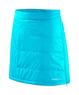 Black Crevice Damska spódnica narciarska, modna damska spódnica termiczna w różnych kolorach i rozmiarach, damska spódnica izolacyjna z izolacyjnym watowaniem, zimowa spódnica sportowa z elastycznym ściągaczem - Spódnice - miniaturka - grafika 1