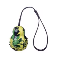 Zabawki dla psów - BARRY KING BARRY KING Maczuga na sznurku zielona L 10 x 7,8 cm - miniaturka - grafika 1