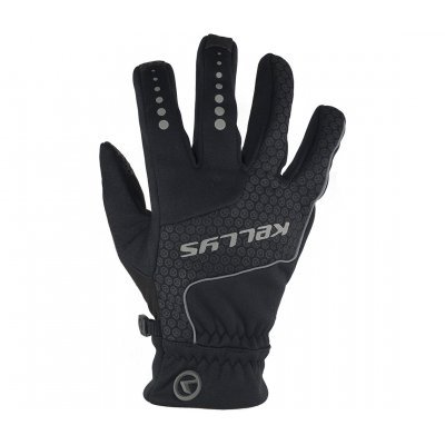 Kellys, Rękawiczki rowerowe, Coldbreaker, czarny, rozmiar S