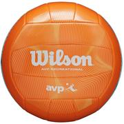 Siatkówka - Wilson AVP Movement Volleyball WV4006801XB, unisex, piłki do siatkówki, Pomarańczowe - miniaturka - grafika 1