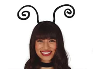 Dodatki do strojów karnawałowych - Opaska czarne czułki - 1 szt. - miniaturka - grafika 1