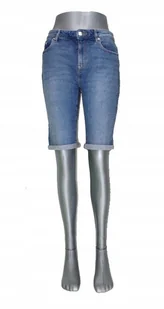 Tommy Hilfiger Venice spodenki damskie jeansowe WW0WW24497 oryginalne - W26 - Spodenki damskie - miniaturka - grafika 1
