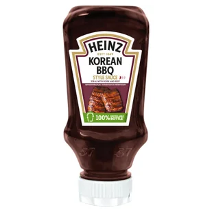 Heinz Słodki sos barbecue w stylu koreańskim z sosem sojowym 265 g - Majonezy i dressingi - miniaturka - grafika 1