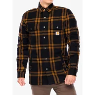 Koszule męskie - Koszula turystyczna męska Carhartt Roane Hooded Shirt Jac - miniaturka - grafika 1