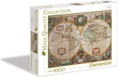 Puzzle - Clementoni 1000 Antyczna Mapa 31229 - miniaturka - grafika 1