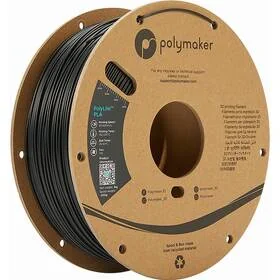 Wkład do piór (filament) Polymaker PolyLite PLA, 1,75 mm, 1 kg (PA02001) Czarna - Filamenty i akcesoria do drukarek 3D - miniaturka - grafika 1
