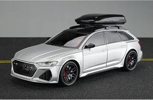 model Audi RS6 C8 1:24 (20cm długości!) otwierane drzwi LED dźwięk - Zabawki zdalnie sterowane - miniaturka - grafika 1