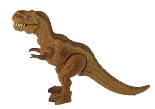 Dinozaur Zdalnie Sterowany Brąz Tyranozaur Dźwięk - Zabawki zdalnie sterowane - miniaturka - grafika 3