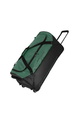 travelite Basics torba podróżna na kółkach z wodoodpornego materiału, miękka torba na kółkach z dużą komorą główną, 71 cm, 97 litrów, zielony, Rollenreisetasche 71 cm, Torba podróżna na kółkach z