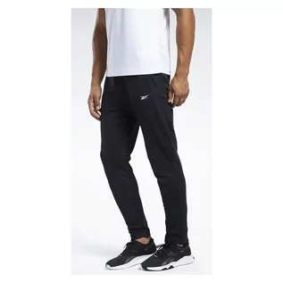 Spodnie męskie - Reebok, Spodnie męskie, Workout Ready FJ4057, czarny, rozmiar S - grafika 1