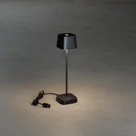 Lampy ogrodowe - Konstsmide Lampa stołowa LED Capri-Mini zewnętrzna, czarna - miniaturka - grafika 1