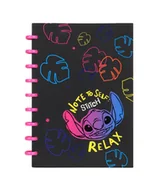 Zeszyty szkolne - PATIO, kołobrulion b5 disney black stitch big ring 100 kartek wzór 1 - miniaturka - grafika 1