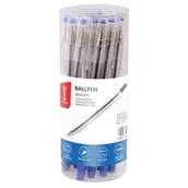 Długopisy - Długopis Biurowy 0,7Mm Memobe Niebieski Tuba 20 Szt - miniaturka - grafika 1