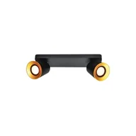 Lampy sufitowe - Czarna lampa sufitowa z metalowym kloszem 9x31 cm Elli – GTV - miniaturka - grafika 1