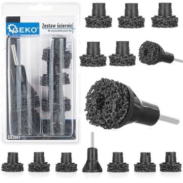 Szczotki Ściernice Do Czyszczenia Piast Tarcz Zestaw 6szt.