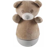 Wyposażenie pokoiku dziecięcego - LED RGB Dziecięca lampka nocna z melodią 3xAAA/5V niedźwiedź - miniaturka - grafika 1