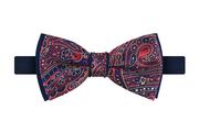 Krawaty i muchy męskie - Mucha Oriental Sapphire - marka niezdefiniowana - miniaturka - grafika 1
