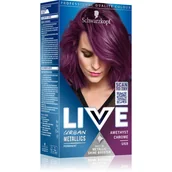 Farby do włosów i szampony koloryzujące - Schwarzkopf LIVE URBAN METALLICS trwała farba do włosów U69 Amethyst Chrome - miniaturka - grafika 1