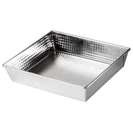 Formy do ciast - Blacha do pieczenia 28 x 25 cm, srebrna - miniaturka - grafika 1