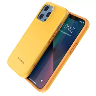 Choetech MFM Anti-drop case etui Made For MagSafe do iPhone 13 Pro pomarańczowy (PC0113-MFM-YE) - Etui i futerały do telefonów - miniaturka - grafika 4