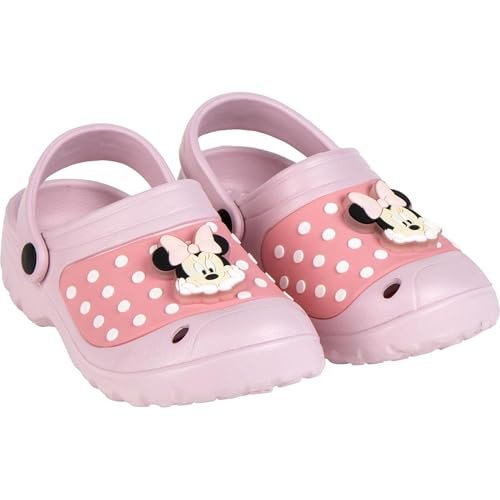 CERDÁ LIFE'S LITTLE MOMENTS Disney chodaki ze światłami dla dzieci Oficjalnie licencjonowane buty Wygodne ergonomiczne antypoślizgowe podeszwy i ekskluzywny design, Minnie, 30/31 EU