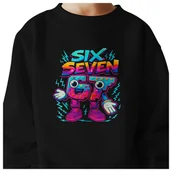 Bluzy dla dziewczynek - BLUZA DZIECIĘCA 67 SIX SEVEN VIRAL DLA CHŁOPCA DZIEWCZYNKI 146-152 - miniaturka - grafika 1