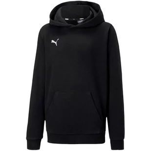 Bluza dla dzieci Puma teamGOAL 23 Casuals Hoody Jr czarna - Odzież sportowa dziecięca - miniaturka - grafika 1