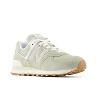 Trampki damskie - New Balance Damskie trampki 574 V2 All Day, Oliwka/Moonbeam, 38.5 EU - miniaturka - grafika 1