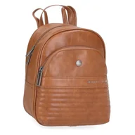 Plecaki - Pepe Jeans Plecak rowerowy na co dzień brązowy 21x27,5x10 cm poliester z akcentami ze sztucznej skóry 5,4 l by Joumma Bags, Brązowy brązowy, Talla única, plecak na co dzień - miniaturka - grafika 1