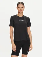 Koszulki sportowe damskie - Reebok Koszulka techniczna Id Train Sup Graphic Tee 100035748 Czarny Regular Fit - miniaturka - grafika 1