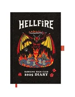 Kalendarze - Stranger Things Hellfire Club kalendarz książkowy A5 2025 - miniaturka - grafika 1