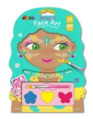 Szkolne artykuły papiernicze - Klejnoty i farby do twarzy Kwiaty - miniaturka - grafika 1