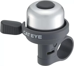CATEYE Dzwonek PB 1000 Wind Bell srebrny - Dzwonki do roweru - miniaturka - grafika 1